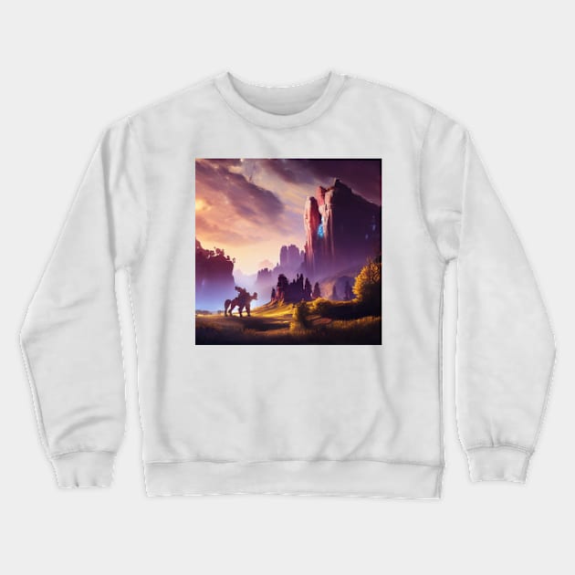 Horizon Zero Dawn 005 Crewneck Sweatshirt by Beastlykitty